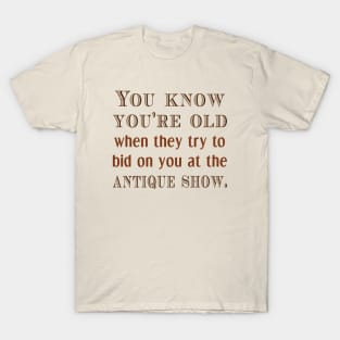 Old Antique Show T-Shirt